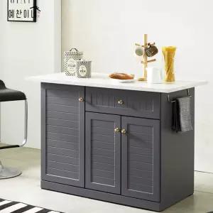 주방 아일랜드장 1200 국산 아일랜드 테이블 아이랜드 식탁 홈바 수납장