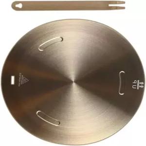 레인지용 히트 디퓨저 탈착식 손잡이가 있는 에너지 인덕션 쿡탑 어댑터 플레이트 스토브 6.3인치