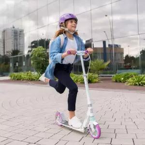 데카트론 키즈 미드9 어린이 두발 킥보드 씽씽이 선물 접이식 MNS