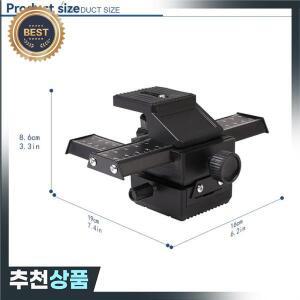 A93P 4방향 매크로 포커싱 레일 슬라이더 카메라 슬라이더의 클로즈업 샷용
