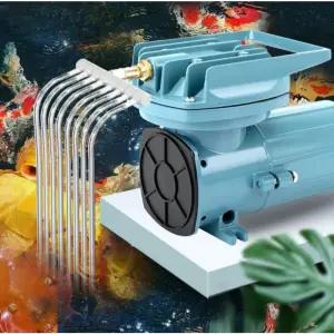 12v 기포기 활어 대용량 연못 공기 대형 물고기 18w 낚시 아이스박스 해동 산소