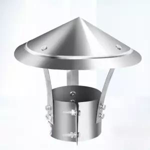 배기캡 연통 뚜껑 삿갓형 난로 굴뚝 파이프 커버