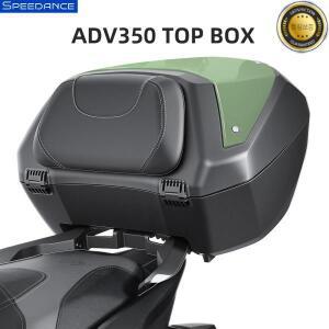 혼다 ADV350용 특수 리어 트렁크 대용량 수납 박스  장착 구멍 빠른 설치 및 분리 오토바이 부품