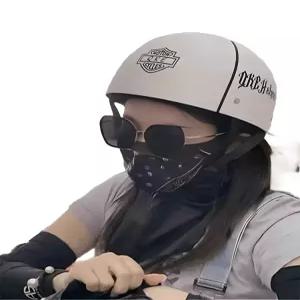 스냅백 헬멧 모자 경량 반모 배달 여름 오토바이 가벼운