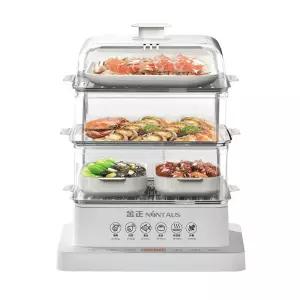 가정용호빵 전기찜기 3단 만두 미니 계란 간편찜기