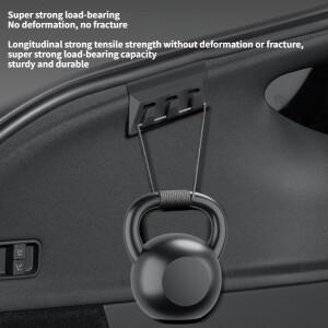 테슬라 모델 Y/YL 주니퍼 2025용 트렁크 후크 리어 벽면 수납 식료품 가방 걸이 ABS 액세서리