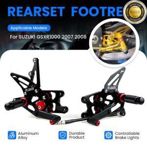 아라시 오토바이 프론트 풋 페달 레스트 페그 리어 세트 (스즈키 GSXR1000 2007 K7 K8 용)