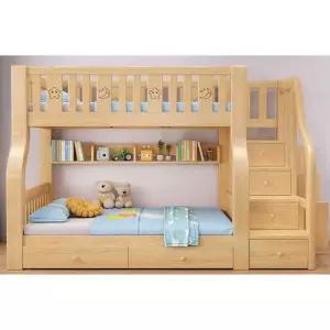 이층침대 성인 원룸 어른 원목 계단형 아파트 기숙사