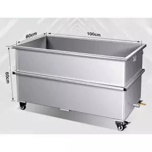 스테인레스 사각 바퀴 물탱크 랙 대형 304 박스 통