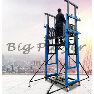 엘리베이터 전기 비계 모바일 접이식 리프팅 플랫폼 자동 호이스트  리프터 Dumbwaiter