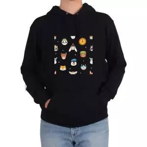 [RIZPICK]후드티 곰돌이 라이언 사자 펭귄 여우 고양이 너구리그림 다양한