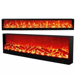 전기 불멍 히터 난로 벽난로 감성 인테리어 led 사운드 불멍히터 난방 화염 소형 온풍기