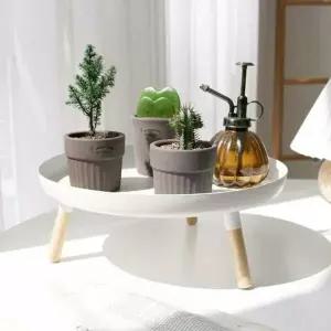 다용도원형진열대 UTI829Q4 다용도테이블 진열대 선반 원형테이블선반