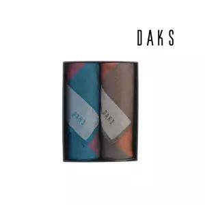 [하프클럽/닥스ACC]  95 남녀 2매세트 선염 손수건