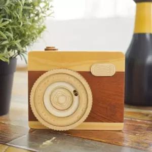 우드 카메라 오르골 B타입 다용도 귀여운 예쁜오로 소리나는 인테리어 장식