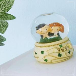 [2개구성] 땜빵돌구 커플 크리스마스장식 스노우볼오르골 무드등 오르골 크리스마스 크리스마스소품 IPW9DC766