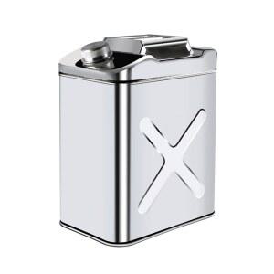 기름통 냄새안나는 스텐 쓰레기통 통 종량제 사각형 10L 김장 양동이 폐쇄형
