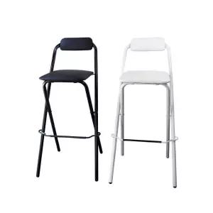 접이식 높은 의자 간이 등받이 식탁 홈바 심플 바텐 체어