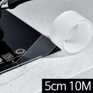 다름 틈새차단 투명 실리콘테이프 (5cmX10m) / 싱크대