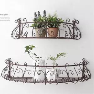 [마이모노샵][마이모노샵] 미니화분 소품 수납 진열 테라스선반 2종세트 브라운 책장 (17307146)