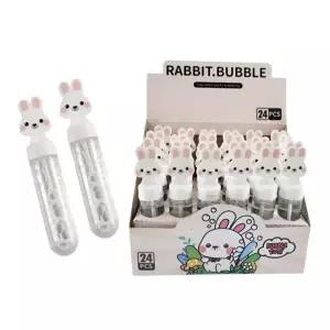 미니 비누방울 월성 버블 미니토끼 (24개입) 스틱 놀이 완구 비눗방울