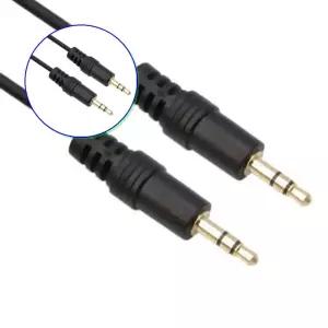 쌍문상회 1m케이블 스테레오 3극 오디오 연장선 AUX 1M