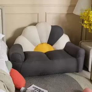 아우얼스룸 2인용 좌식 소파 미니 쇼파 의자 원룸 낮은 자취 스툴