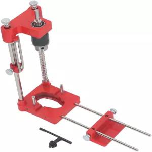 수니콘 목공 드릴 로케이터 휴대용 드릴링 가이드 조절 가능한 도구 정밀 지그 부착물 도어 및 서랍에