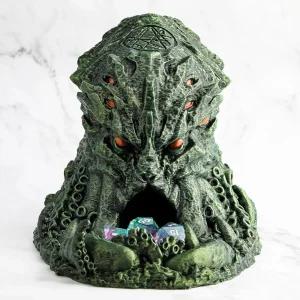 RPG 게임용 AUSPDICE DND 주사위 타워 및 트레이 던전 앤 드래곤용 동굴 스타일 게임 조각 놀이 역할을