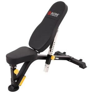 알타스 강도 조절 가능한 유틸리티 벤치 홈 짐 스미스 기계 액세서리 플랫 경사 군사 프레스 감소 복부 조명 상업용 장비 4006