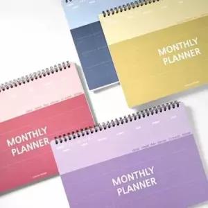 [문구] 월간 계획 노트 스케줄러 플래너 다이어리 일정 관리