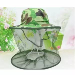 날파리 방지 모자 양봉망 벌레 퇴치 얼굴 그물망 방충