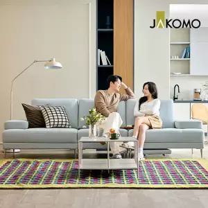 [자코모] 아우스 4인 풋레스트 기능.성 세레나 패브릭 소파