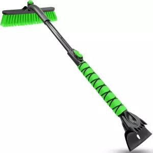 자동차용 히야 스노우 브러시 폼 그립이 있는 확장 가능한 및 스 스크레이퍼 SUV 트럭용 눈과 얼음용