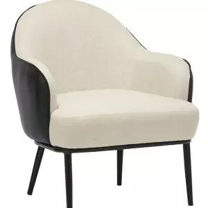 패브릭 의자 소파 인용 1인 윙체어 인테리어 하운드체크