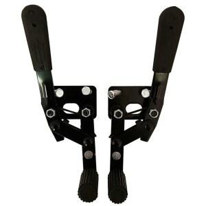 액세서리 안전 핸드 주차 교체 레버 손잡이 브레이크 부품 왼쪽으로 밟다 좌우 휠체어 1쌍