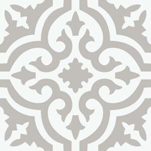 플로어팝스 FP3895 에밀리아 필 앤 스틱 플로어 타일, 뉴트럴