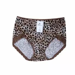 [라일리여성언더웨어] Rly 호피 맥시 팬티 여성삼각팬티 여성맥시팬티