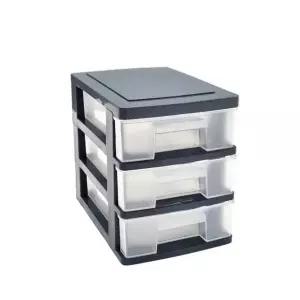 3단 미니 서랍 볼트 소품 약 보관 사무실 책상 정리함 책상 부품