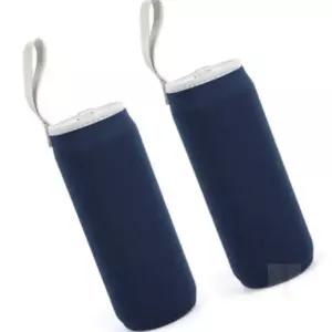 [만물스토어] 물병 파우치 2개세트 420ML 네이비 어린이집물병파우치