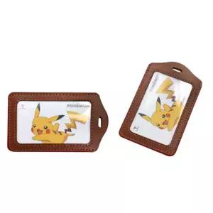 심플 가죽 카드 홀더 카드지갑 사원증 애니멀 키홀더 목걸이 스트랩