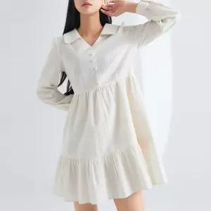 [미쏘] A라인 버튼 미니 원피스 (MIWOWC912G-T)