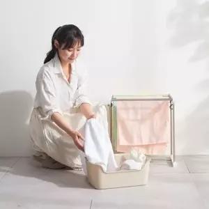 미니빨래건조대 1단/스텐 베란다 원룸 수건 양말 소형-W663C9F