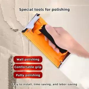 무선광택기 사포 지지 벽 퍼티 연마 가구 목재 금속 녹 제거 1개