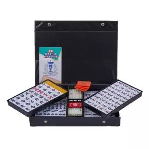 일본 마작 세트 휴대용 파티 리치마작 여행용 케이스