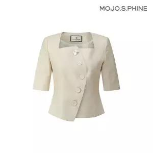 모조에스핀 스퀘어넥 언발 자켓 GO J232MSF1321216014