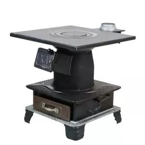 레트로 장작 난로 화로대 소각로 주물 무쇠 불멍