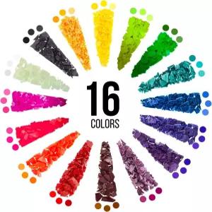 Craft911 콩 왁스용 캔들 컬러 염료 - 16가지 색상(각 3g) 왁스 제조용 천연 화장품 등급