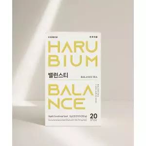 매장판매전용 EVERBOM 하루비움 밸런스티 인박스 5포 4g X 20포