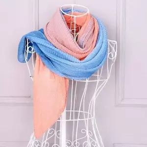 보들보들한 니트 그라데이션 숄 스카프 여성용 간절기 목도리 롱